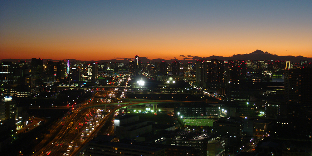 東雲タワー整体　夜景